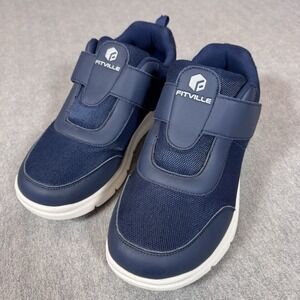 FITVILLE Men Diabetic Shoes Wide Toe Slip-On Swollen Feet Neuropathy 12EW